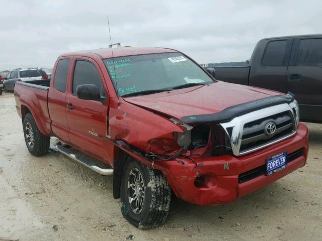 5TETX62N19Z668214 - 2009 TOYOTA TACOMA PRE RED photo 1