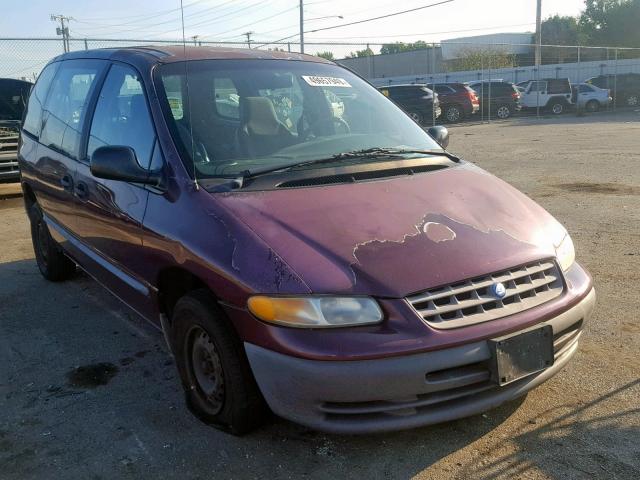 2P4FP25B1XR255859 - 1999 PLYMOUTH VOYAGER PURPLE photo 1