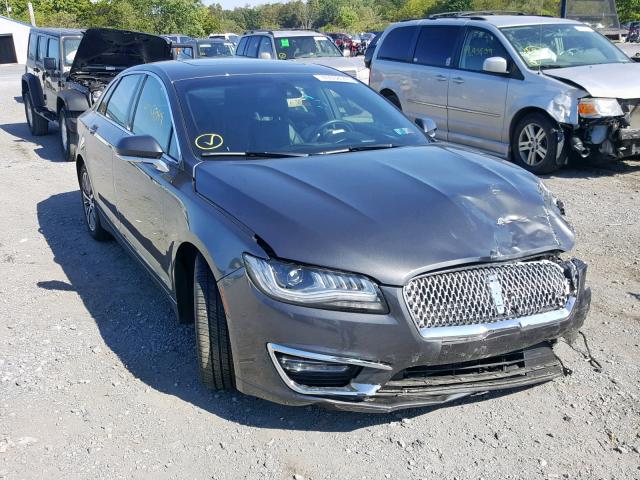 3LN6L5D92JR615248 - 2018 LINCOLN MKZ SELECT CHARCOAL photo 1