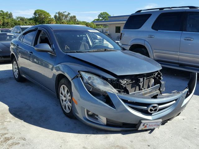 1YVHZ8BH4D5M09907 - 2013 MAZDA 6 SPORT BLUE photo 1