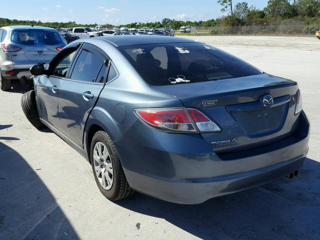 1YVHZ8BH4D5M09907 - 2013 MAZDA 6 SPORT BLUE photo 3