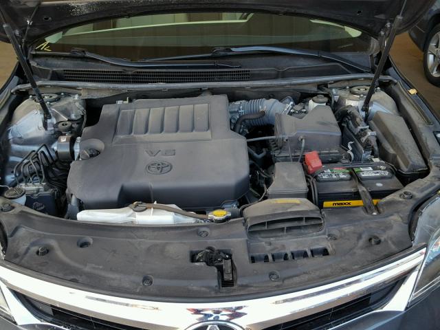 4T1BK1EB8DU059715 - 2013 TOYOTA AVALON BAS Grafitowy zdjęcie 7
