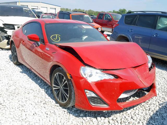 JF1ZNAA10D2704561 - 2013 TOYOTA SCION FR-S RED photo 1