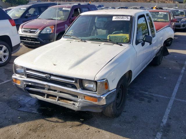 JT4VN93D1P5036996 - 1993 TOYOTA PICKUP 1/2 WHITE photo 2