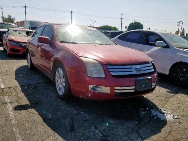 3FAHP08118R157162 - 2008 FORD FUSION SEL RED photo 1