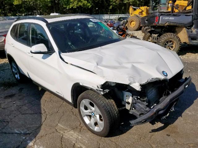 WBAVM1C50EVW55015 - 2014 BMW X1 SDRIVE2 WHITE photo 1