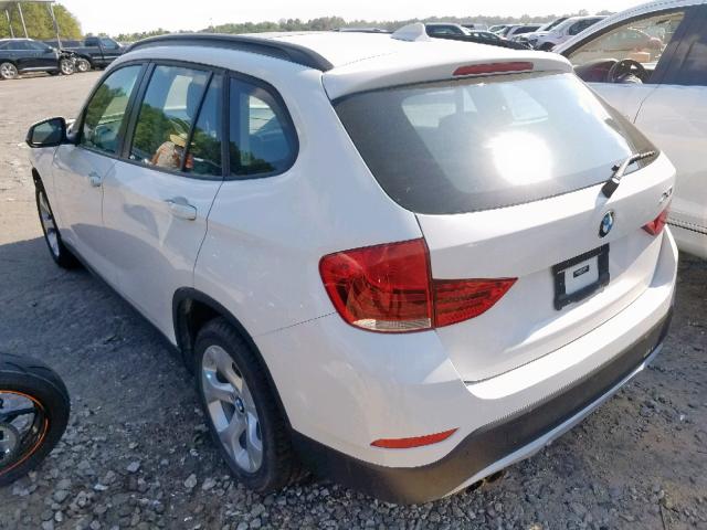 WBAVM1C50EVW55015 - 2014 BMW X1 SDRIVE2 WHITE photo 3