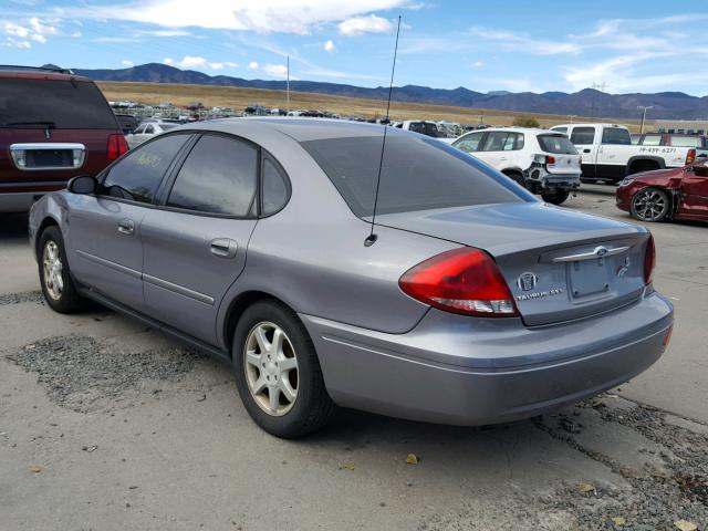 1FAFP56U36A208069 - 2006 FORD TAURUS SEL GRAY photo 3