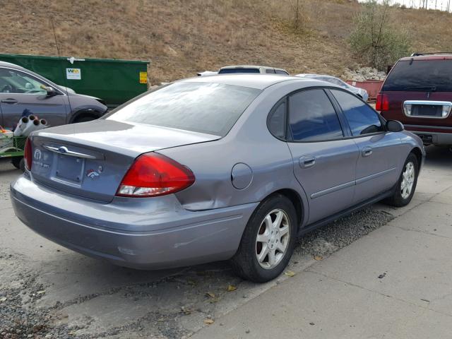 1FAFP56U36A208069 - 2006 FORD TAURUS SEL GRAY photo 4