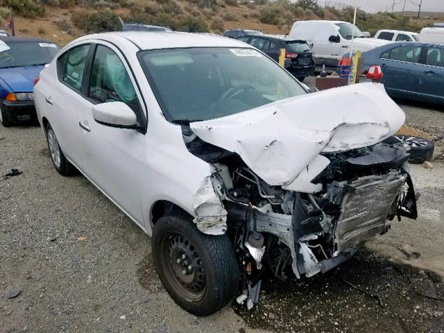 3N1CN7AP4GL840348 - 2016 NISSAN VERSA S WHITE photo 1