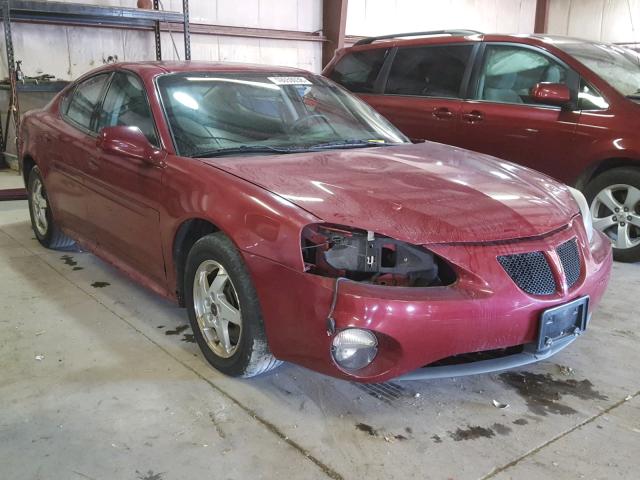 2G2WP522441300804 - 2004 PONTIAC GRAND PRIX RED photo 1