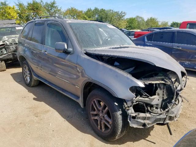 5UXFA13564LU33457 - 2004 BMW X5 3.0I GRAY photo 1