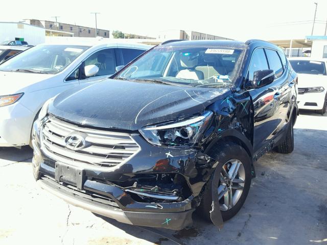 5XYZU3LB9JG534443 - 2018 HYUNDAI SANTA FE S BLACK photo 2