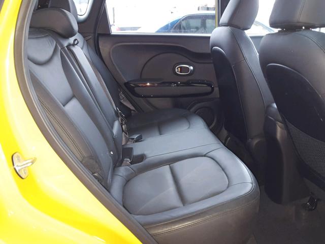 KNDJX3A57E7081900 - 2014 KIA SOUL ! YELLOW photo 6