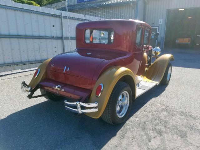 M48655 - 1928 DODGE COUPE TWO TONE photo 4