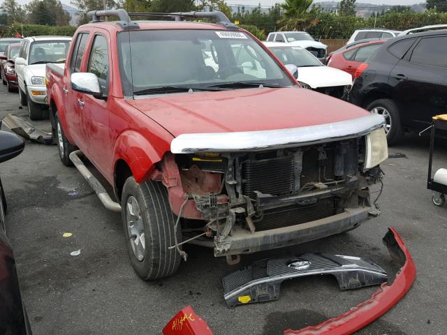 1N6AD07U86C456365 - 2006 NISSAN FRONTIER C RED photo 1