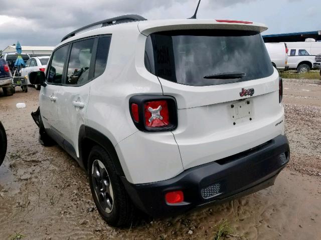 ZACCJAAB0HPF90108 - 2017 JEEP RENEGADE S Ağ foto 3