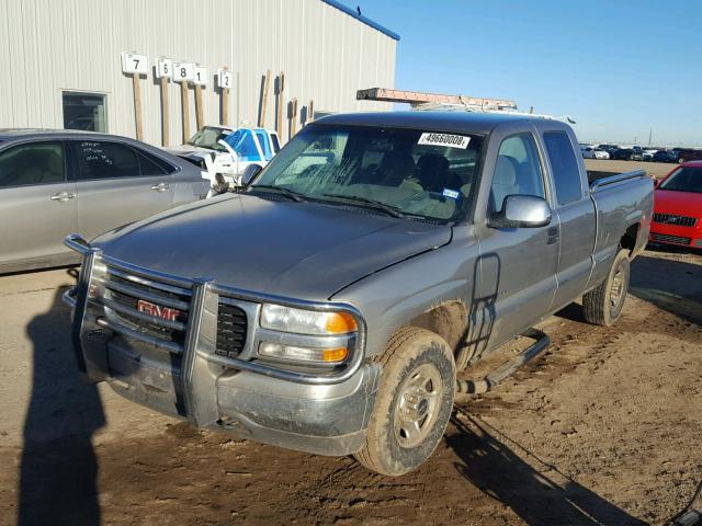 1GTFC29T7XZ522995 - 1999 GMC NEW SIERRA GRAY photo 2