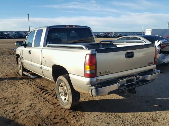 1GTFC29T7XZ522995 - 1999 GMC NEW SIERRA GRAY photo 3