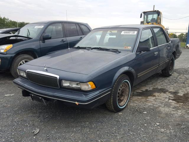 1G4AG55M2T6482119 - 1996 BUICK CENTURY SP BLUE photo 2