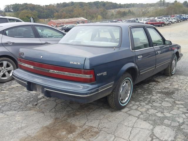 1G4AG55M2T6482119 - 1996 BUICK CENTURY SP BLUE photo 4