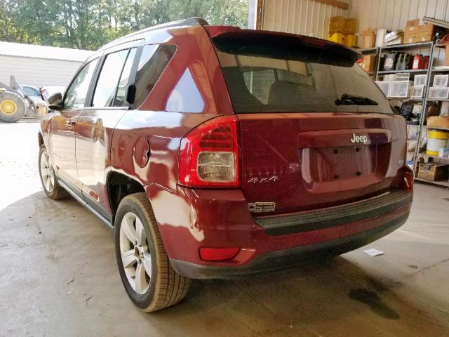 1J4NF1FB8BD135977 - 2011 JEEP COMPASS SP RED photo 3