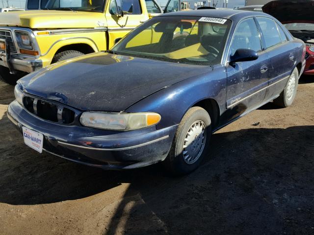 2G4WY55JX11234357 - 2001 BUICK CENTURY LI BLUE photo 2