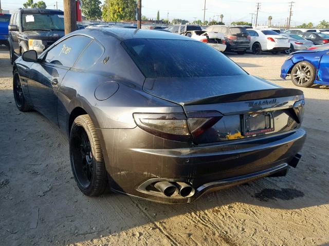 ZAMGJ45A380038057 - 2008 MASERATI GRANTURISM GRAY photo 3