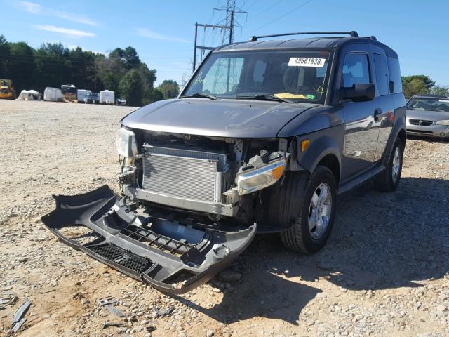 5J6YH28675L001551 - 2005 HONDA ELEMENT EX GRAY photo 2