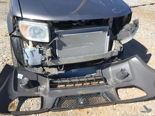 5J6YH28675L001551 - 2005 HONDA ELEMENT EX GRAY photo 9