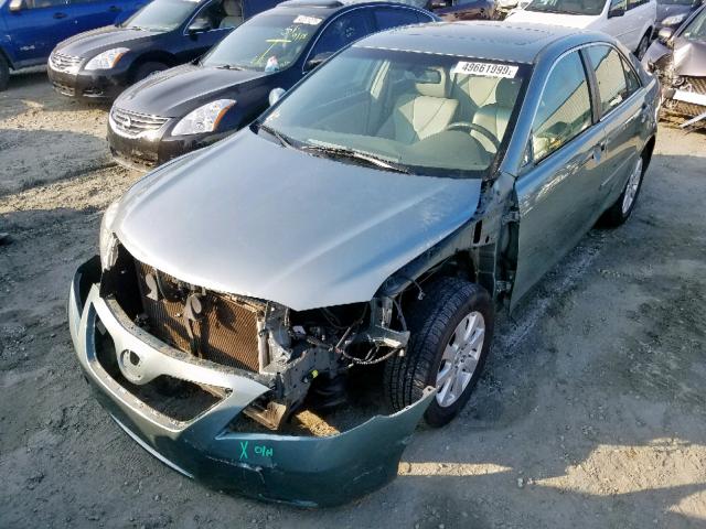 4T1BE46K47U642486 - 2007 TOYOTA CAMRY NEW GREEN photo 2