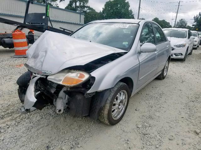 KNAFE122075430055 - 2007 KIA SPECTRA EX SILVER photo 2