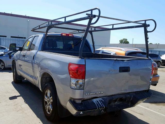 5TFRV54178X056772 - 2008 TOYOTA TUNDRA DOU SILVER photo 3