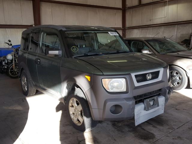 5J6YH28563L021231 - 2003 HONDA ELEMENT EX GREEN photo 1