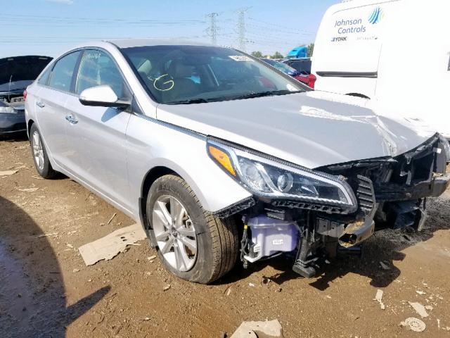 5NPE24AA2FH111000 - 2015 HYUNDAI SONATA ECO SILVER photo 1