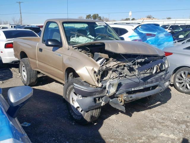 5TENM92N54Z341696 - 2004 TOYOTA TACOMA PRE GOLD photo 1