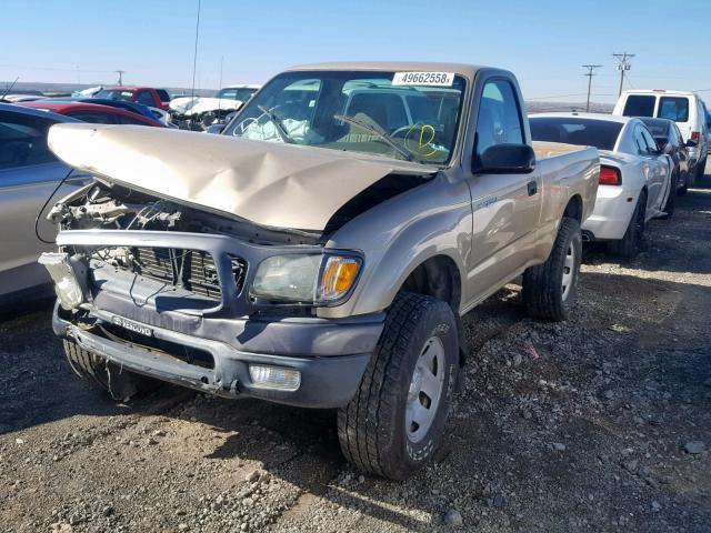 5TENM92N54Z341696 - 2004 TOYOTA TACOMA PRE GOLD photo 2