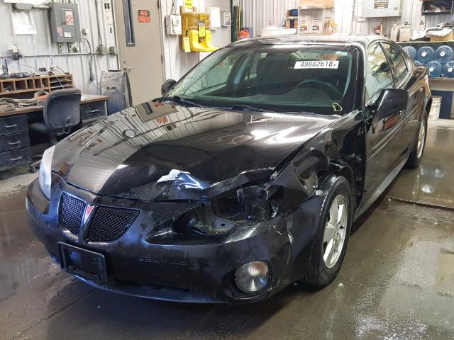 2G2WP552681160921 - 2008 PONTIAC GRAND PRIX BLACK photo 2