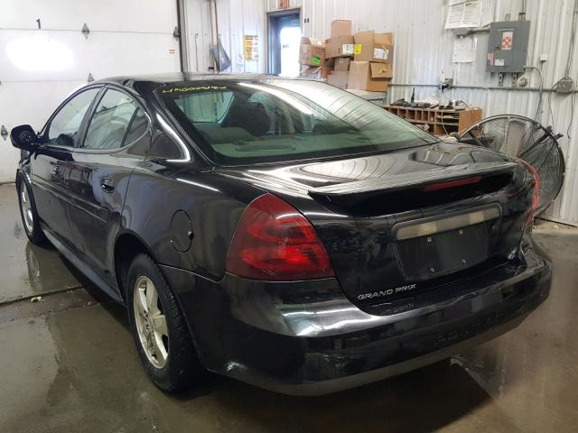 2G2WP552681160921 - 2008 PONTIAC GRAND PRIX BLACK photo 3