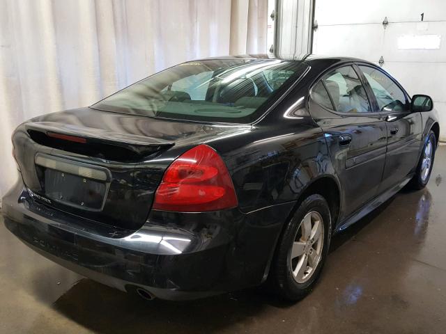 2G2WP552681160921 - 2008 PONTIAC GRAND PRIX BLACK photo 4