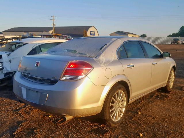 1G8ZX57799F106714 - 2009 SATURN AURA XR SILVER photo 4