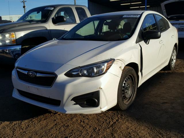 4S3GKAA60H3613991 - 2017 SUBARU IMPREZA WHITE photo 2