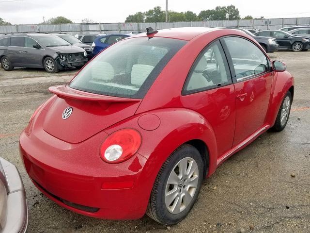 3VWRW3AGXAM031769 - 2010 VOLKSWAGEN NEW BEETLE წითელი ფოტო 4