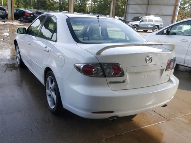 1YVHP80D965M14528 - 2006 MAZDA MAZDA6 WHITE photo 3