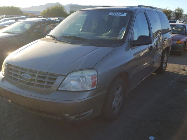 2FMZA51604BA55889 - 2004 FORD FREESTAR S GRAY photo 2