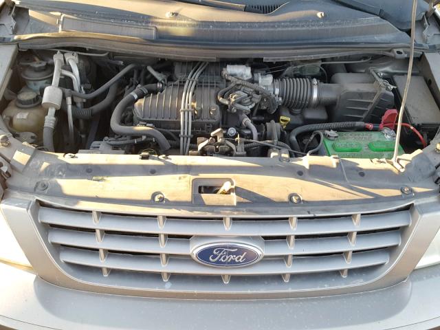 2FMZA51604BA55889 - 2004 FORD FREESTAR S GRAY photo 7