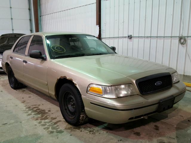 2FAFP71W1YX185888 - 2000 FORD CROWN VICT BEIGE photo 1