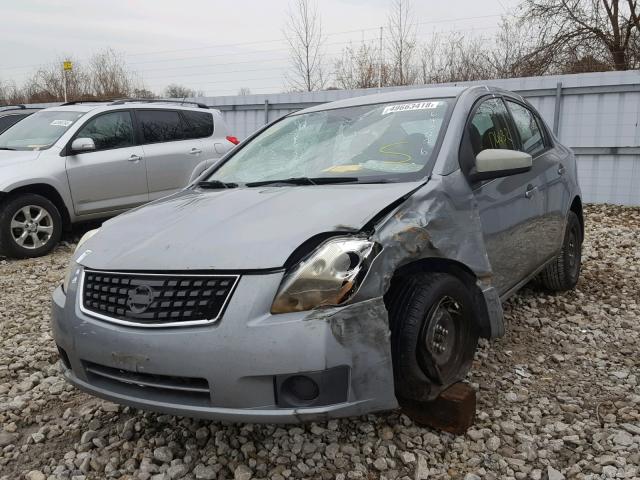 3N1AB61E57L643276 - 2007 NISSAN SENTRA 2.0 SILVER photo 2