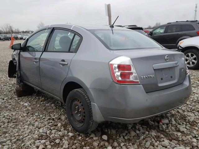 3N1AB61E57L643276 - 2007 NISSAN SENTRA 2.0 SILVER photo 3