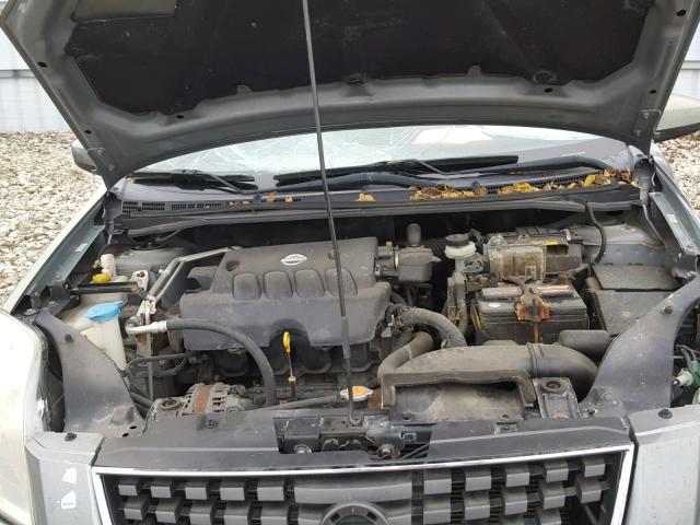 3N1AB61E57L643276 - 2007 NISSAN SENTRA 2.0 SILVER photo 7